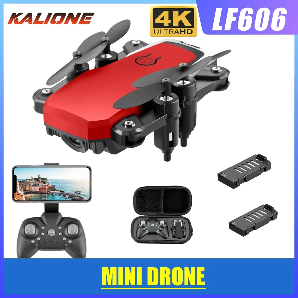 Складной Радиоуправляемый Дрон LF606 с Wi Fi FPV и HD камерой 4K|Дроны камерой| |