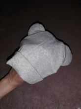 Gorro de algodón con orejas para bebé, accesorios cálidos para recién nacido, sombrero de otoño e invierno para niño, gorrito para niño, gorra para niña