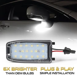 2Pcs LED Side Mirror Lamps Puddle Light For Land Rover Discovery 3 Discovery 4 Freelander 2 Range Rover 3 Sport L320 LR2 LR3 LR4