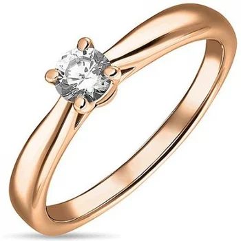 

Lucas gold ring with 1 red gold diamond