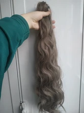 Coleta de colores degradados sintética para mujer, extensiones de cabello con Clip, estilo rizado ondulado, cola de poni, peinado azul y rosa