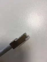 Modular-Plug Shielded Cat6-Connector 8p8c-Ends Gold-Plated Pass-Through Zoerax RJ45 3-Prong