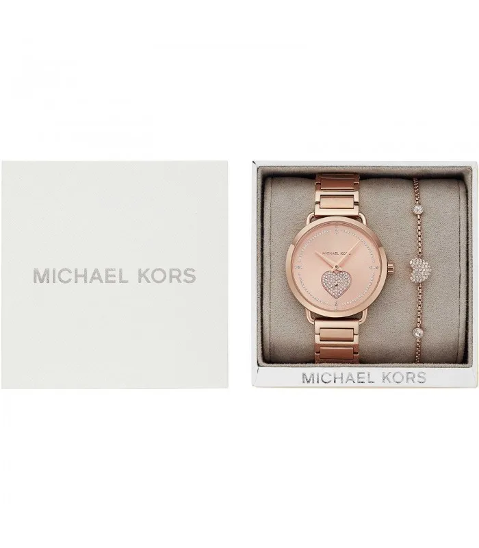 Майкл Корс комплект часов и браслета PORTIA WOMEN ONLY TIME MK3827