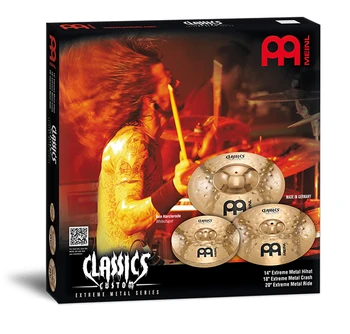 

Cc-em480 classics custom extreme metal plate set 14, 18, 20 ", Meinl