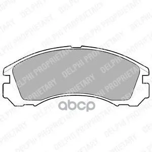 Колодки Тормозные Mitsubishi Outlander 03/Pajero 9000/00 Передние Delphi Lp871 Delphi арт. LP871