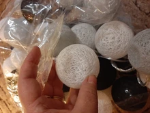 Led-String Chain Ball-Light Garland Party-Decoration Patio Wedding Christmas Halloween