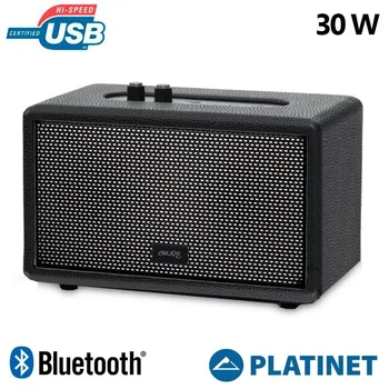 

Altavoz Música Universal Bluetooth Platinet Fashion Crude (30W)