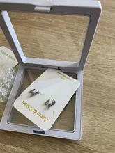 Atoztide-pendientes con pasador en forma de letra para mujer, de acero inoxidable, con nombre personalizado, Piercing, placa con nombre