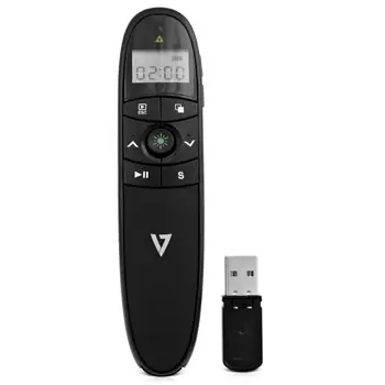 

WIRELESS pointer green light 2.4GHZ/ TIMER/ VOLUME/ 2 X AAA the