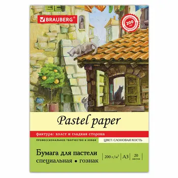 

Folder for pastels brauberg A3 20L 200g/m2