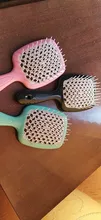 Cepillos para el pelo salón enredados, herramientas de estilismo para el cabello, peines de placa grande, peine masajeador para el cabello, peine para coleta para niñas