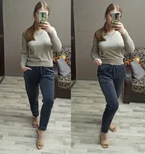Corduroy Pants Trousers Velvet Fleece Winter Thick Black Female Women Straight for Workout