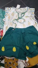 Conjuntos de ropa para niña, ropa para bebé, prendas de manga corta, camiseta + pantalón, vestido, 2 piezas de ropa para niño