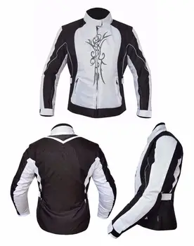 

WARRIOR MOTORCYCLE LADIES CORDURA WATERPROOF CE ARMOUR BIKER PROTECTION JACKET