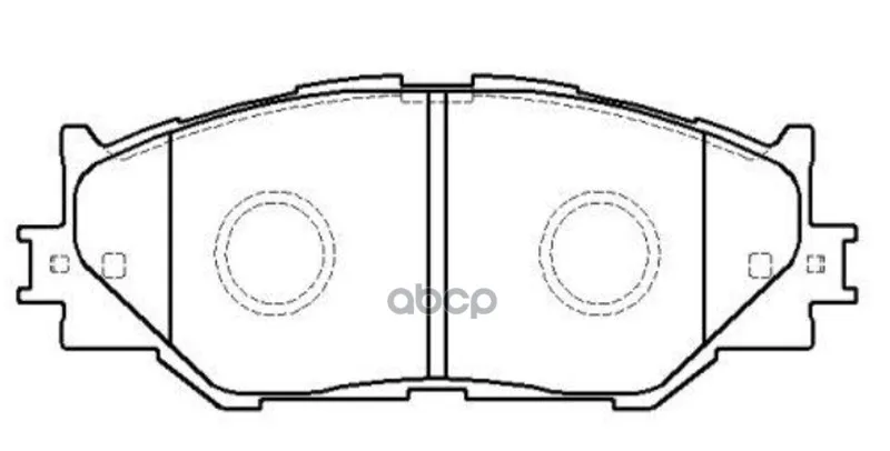 Колодки Тормозные Дисковые Передние Lexus Is Ii 2.5/2.2d 05 Ckt-75 Ctr арт. CKT-75