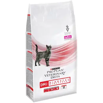 

Set of dry food Pro Plan Veterinary diets DM cat food for diabetes, 4 packs of 1.5 kg