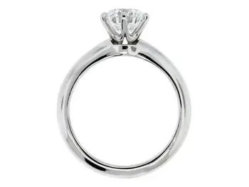 

Solitaire 18 K white gold with Diamond