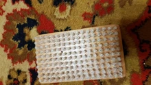 SKIHOT-cepillo de nailon/cera