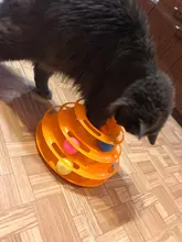 Toy Pet-Toy-Ball Carousel-Ball Track Cat-Supplies Three-Layer-Tower Baby Automatic