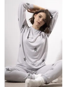

▷ Pajamas ADMAS CALIFORNIA STARS long sleeve for women