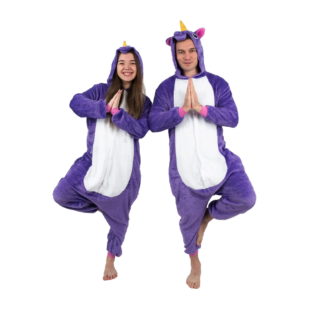 Kigurumi unicorn purple L (165-175) |