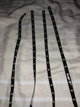 Coche LED tira de decorativo de estilismo de luz ambiental 30CM 15 lámpara SMD LED impermeable Flexible de la atmósfera blanco rojo amarillo azul