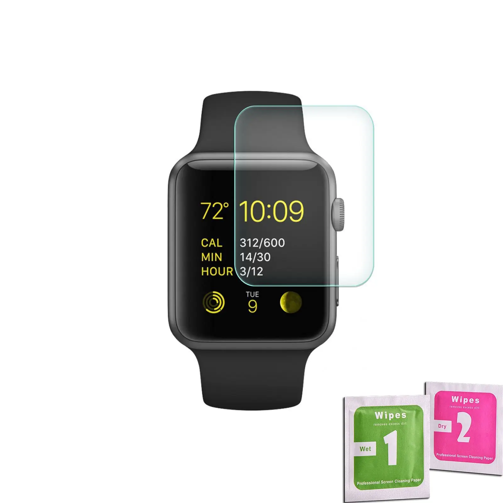 Защита экрана из закаленного стекла для APPLE WATCH 42 мм