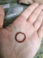 Momiji-Anillos de piedra Natural de cuentas bohemias para mujer y niña, joyería multicolor hecha a mano, regalo de moda, anillos de boda elásticos ajustables