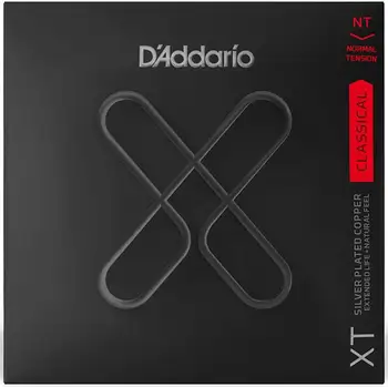

Xtc45 XT string kit for classical guitar, silver., Norm. tension, coated, D'Addario