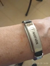 Silicone Bracelet Jewelry Engravable Stainless-Steel Medical-Alert Epilepsy Diabetes