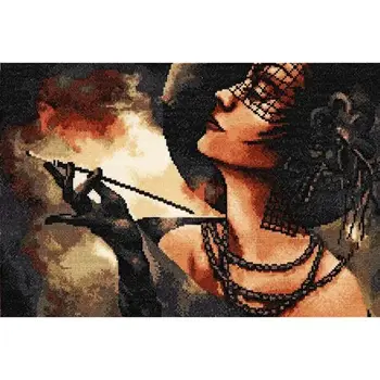 

"Embroidery kit", "floss embroidery kit", "cross stitch", "counted cross", "Alisena"