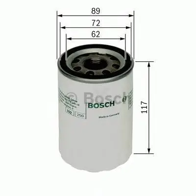 f026407018 bosch масляный фильтр