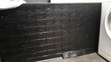 Marble Sticker Wall-Panels Brick-Stone Living-Room Waterproof DIY 3D for 70cm--77cm