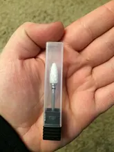 Brocas de taladro eléctrico para manicura, broca de clavo de cerámica, cortador de fresado para limas de maíz de llama, accesorios de pulido para máquina de pedicura, 1 ud.