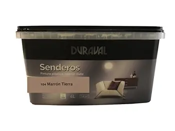

DURAVAL-plastic paint trails Brown Earth 4 l.