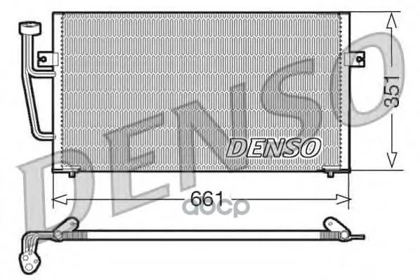 Радиатор Кондиционера Denso арт. DCN33008