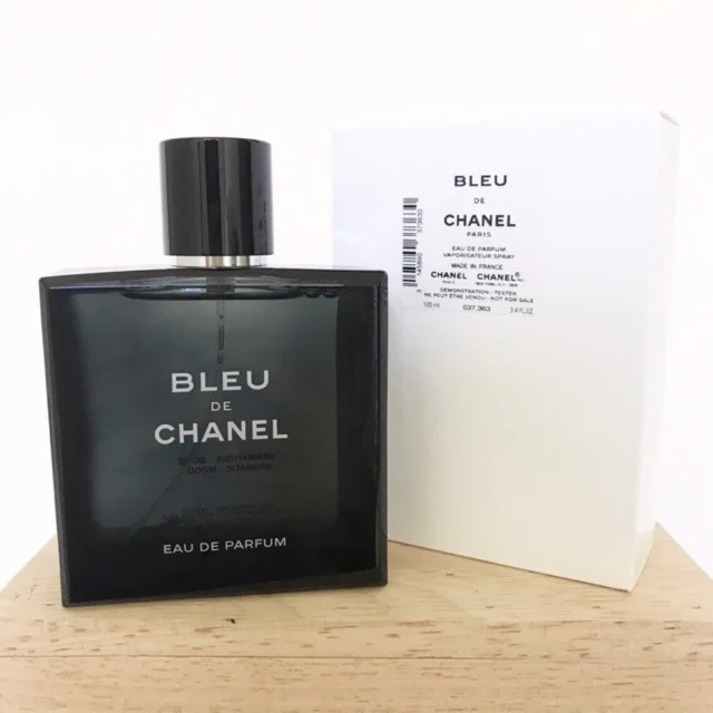 Probador De Perfume De lujo, marca nueva, platino, azul, 100 ml