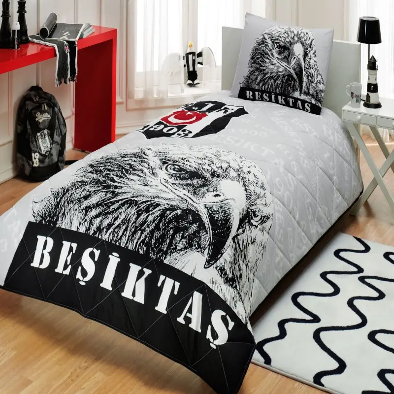 Besiktas glorous Eagle одиночное покрывало односпальная кровать 100% хлопок | Дом и сад