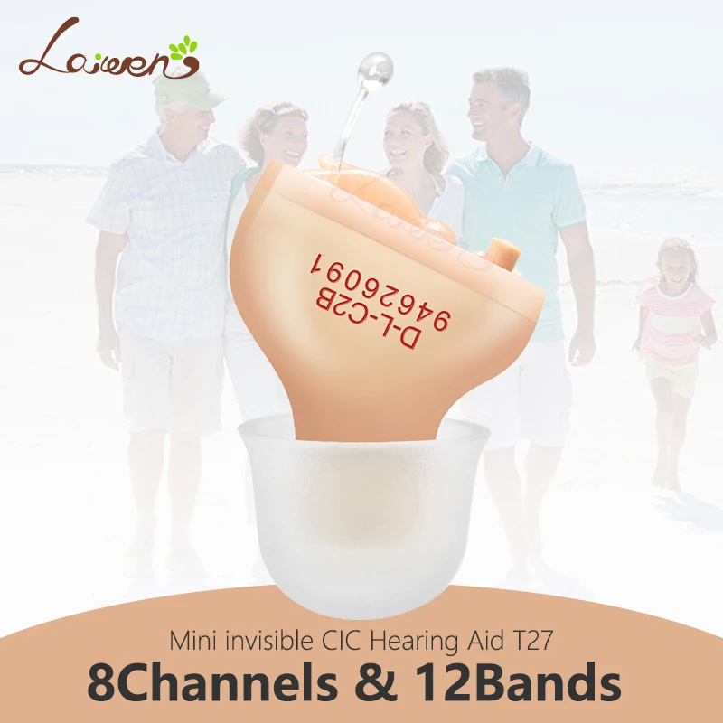 

LAIWEN T Best Hearing Aids Digital 4/6/8 Channels Invisible Hearing Aids CIC Listening Devices Hearing Assist Dropshipping