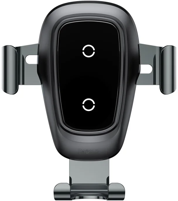 Беспроводная автомобильная зарядка Baseus Metal Wireless Charger Gravity Car Mount в воздуховод WXYL-B0A(Черный