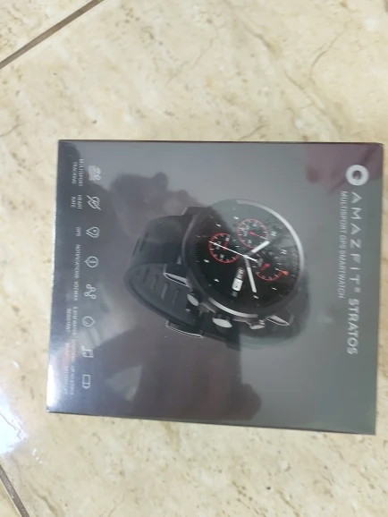 Amazfit Stratos Smartwatch Musica Bluetooth GPS Cardiofrequenzimetro 50M Orologio da uomo impermeabile Recensione di foto