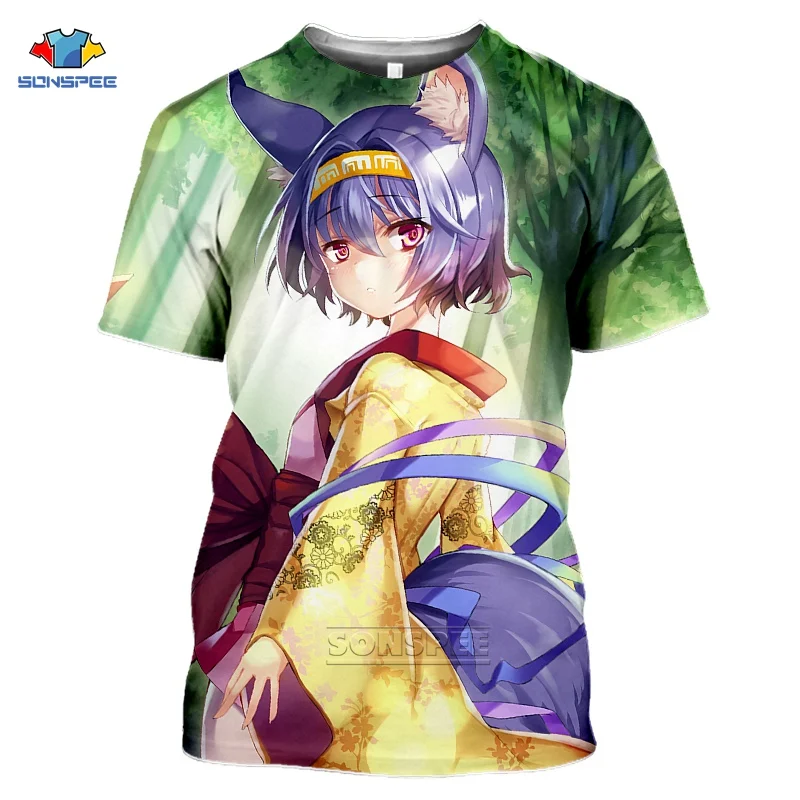 

SONSPEE No Game No Life T-shirt Purple Cool Anime Hoodies 3d Print Sweatshirt Winter Pullover Unisex Hipster Harajuku Tops G76
