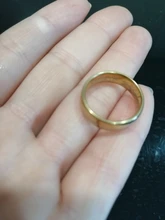 Anillos de acero inoxidable para hombre y mujer, anillo de titanio