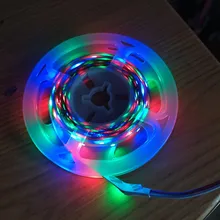 20M-1M USB LED Strip Light 5050 SMD USB RGB Lights Flexible LED Lamp Tape Ribbon RGB TV Desktop Diode Tape adapter