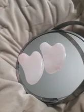 Tablero de Jade Guasha de cuarzo rosa, rascador de piedra Natural, herramientas para terapia de presión corporal, cara, cuello y espalda