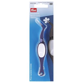 

610354 reverse tweezer with Prym clamp function