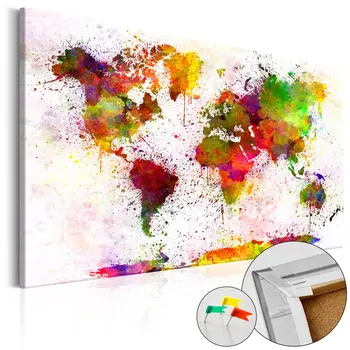 

Pictures of Cork-Artistic World [Cork Map] - 90x60 cm