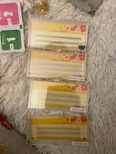 Kimcci-pestañas 3D individuales de cilios, pestañas naturales de visón para extensiones, 120 manojos, maquillaje negro, pestañas postizas