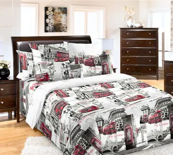 

Bed linen coarse calico "art Tex design"-"London"
