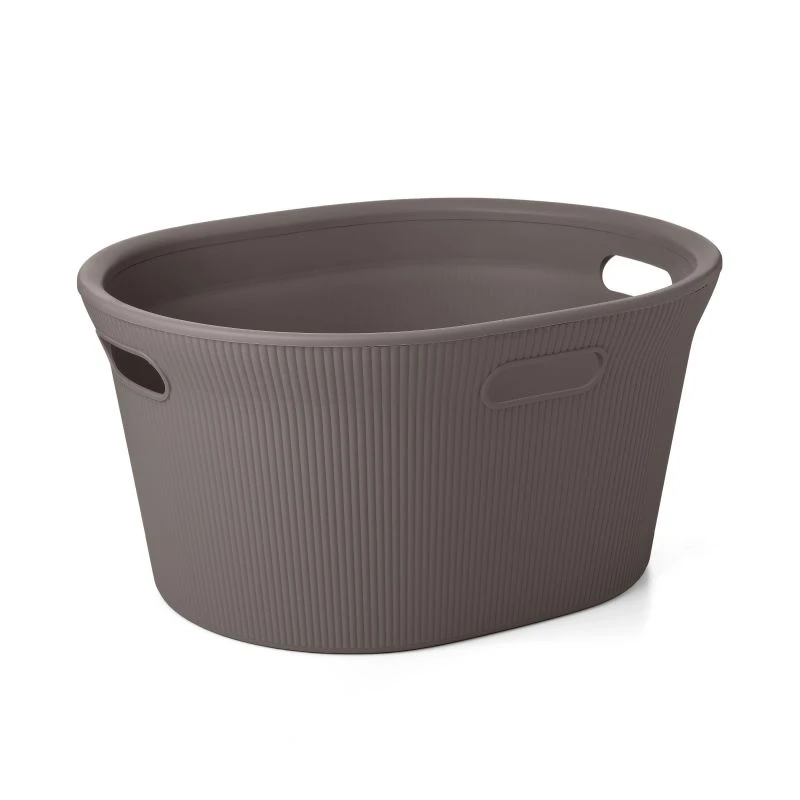 Tatay Cesto Per Vestiti Baobab 35L Marrone Cioccolato-Baobab Cesto Per Biancheria, 35L 52X42,5X26,5